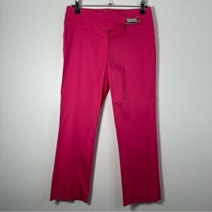 Vintage Cache Pink Cropped Pants Size 4 NWT Preppy Coquette